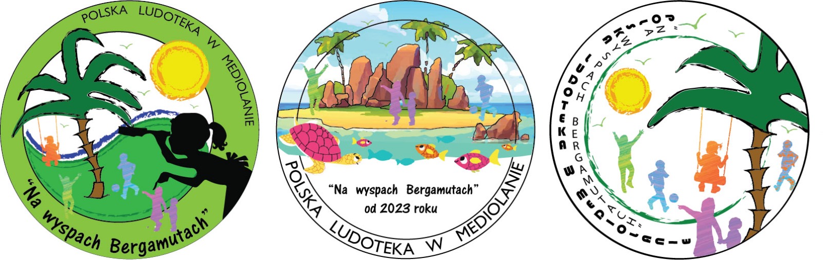 Konkurs na logo Ludoteki „Na wyspach Bergamutach” – zagłosuj i wygraj nagrodę! 🎨🎉